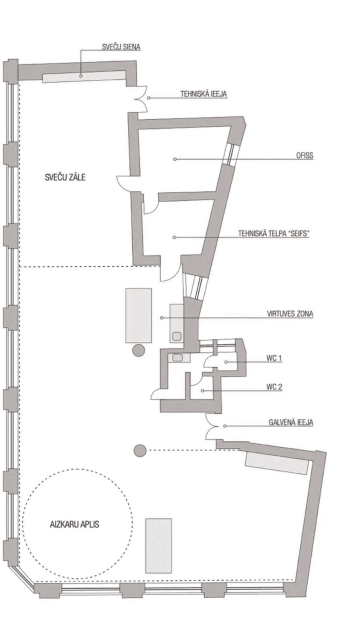 Floor plan — Brīvības 33
